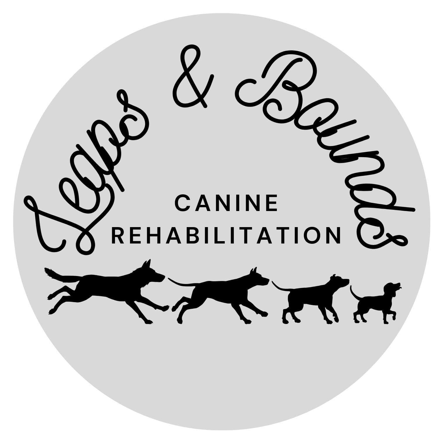 Leaps and Bounds Canine Rehabilitation logo